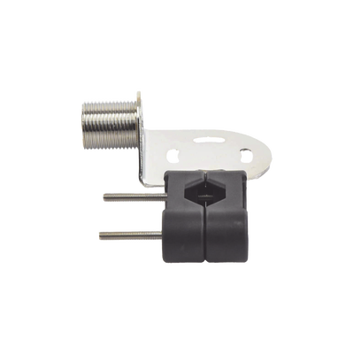 Soporte para antenas marinas con adaptadores de nailon para ajustarse a rieles cuadrados o redondos verticales u horizontales de 7/8″, 1″ y 11⁄4″