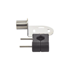 Soporte para antenas marinas con adaptadores de nailon para ajustarse a rieles cuadrados o redondos verticales u horizontales de 7/8″, 1″ y 11⁄4″
