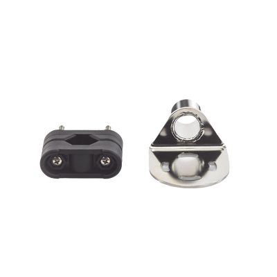 Soporte para antenas marinas con adaptadores de nailon para ajustarse a rieles cuadrados o redondos verticales u horizontales de 7/8″, 1″ y 11⁄4″