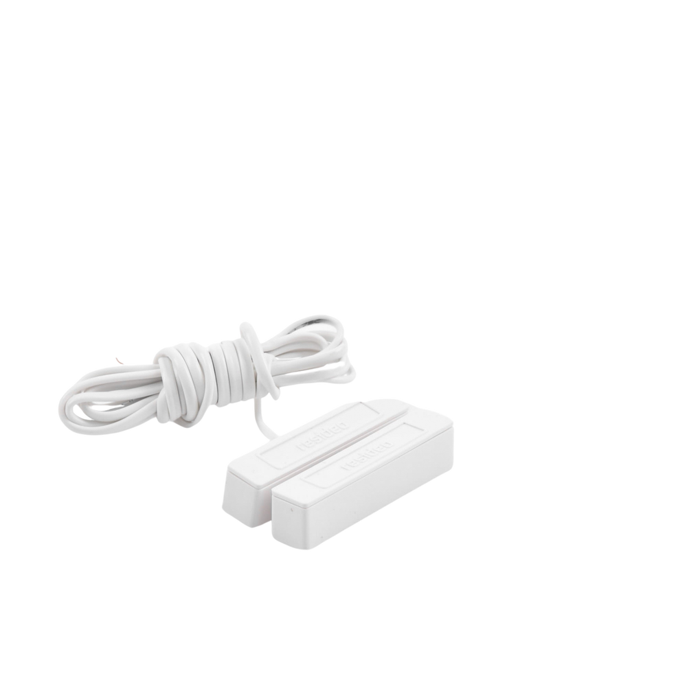 Contacto magnético direccionable compatible con paneles vista con V-Plex color blanco