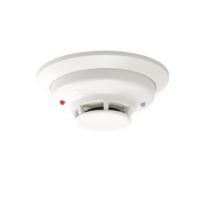 Detector Fotoeléctrico de Humo de 4 Hilos con Sensor de Temperatura a 57° C, Serie i3