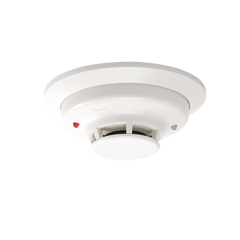 Detector Fotoeléctrico de Humo de 4 Hilos con Sensor de Temperatura a 57° C, Serie i3