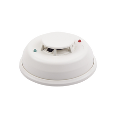 Detector Fotoelectrico de Humo de 4 Hilos con Relevador y Sensor de Temperatura, Serie i3