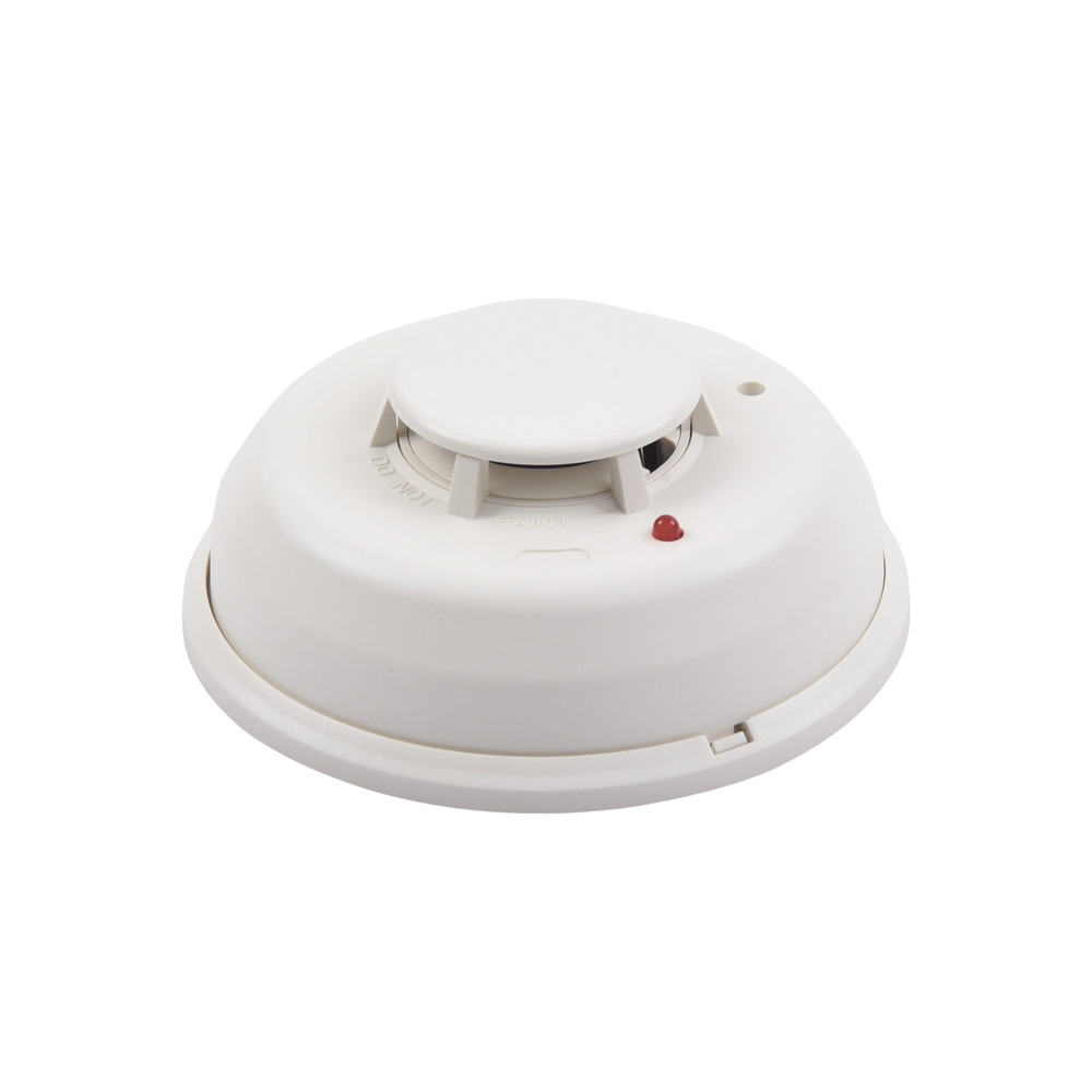 Detector Fotoelectrico de Humo de 4 Hilos con Relevador y Sensor de Temperatura, Serie i3