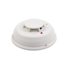 Detector Fotoelectrico de Humo de 4 Hilos con Relevador y Sensor de Temperatura, Serie i3