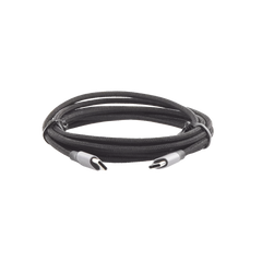 Cable USB-C a USB-C | 2 Metros (6.56 Pies) | Transferencia de Datos de 480 Mbps | Carga Rápida de Hasta 60W | QC 4.0/3.0/2.0 | PD3.0 | FPC | AFC | Protección Integrada | Caja de Aluminio | Nylon Trenzado | Color Negro