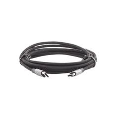 Cable USB-C a USB-C | 2 Metros | Transferencia de datos de 480 Mbps | Carga Rápida de hasta 60W | QC 4.0/3.0/2.0 | PD3.0 | FPC | AFC | Protección Integrada | Caja de Aluminio | Nylon Trenzado | Color Negro.