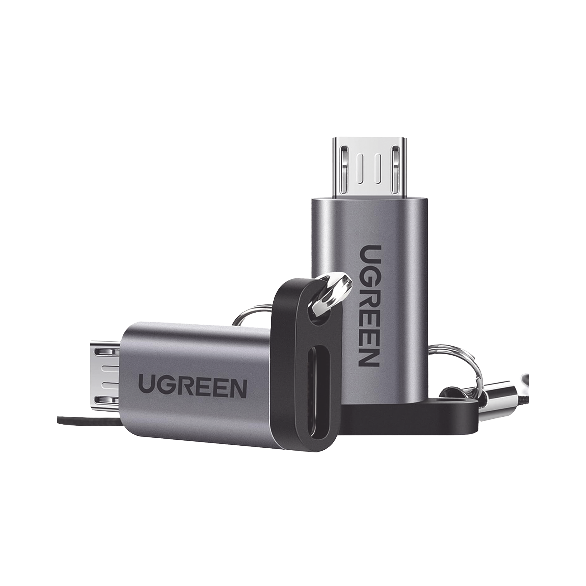 Adaptador USB-C 3.1 a Micro USB | Carga Rápida | FPC/QC2.0 | Sincronización de Datos | Velocidad de Transferencia de hasta 480Mbps | Incluye Cordón | Caja de Aluminio | Múltiples Protecciones | Amplia Compatibilidad.