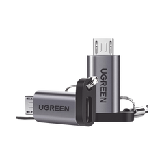 Adaptador USB-C 3.1 a Micro USB | Carga Rápida | FPC/QC2.0 | Sincronización de Datos | Velocidad de Transferencia de hasta 480Mbps | Incluye Cordón | Caja de Aluminio | Múltiples Protecciones | Amplia Compatibilidad.
