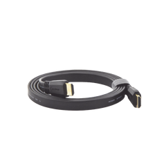 Cable HDMI 2.0 Plano de 1.5 Metros (4.92 Pies) / 4K@60Hz / HDR / 3D / HEC (Canal Ethernet HDMI) / ARC (Canal de Retorno de Audio / Color Profundo de 48 Bits / Audio de 32 Canales / HDCP / Audio Dolby True HD 7.1 / 18 Gbps / EstaÑado y Triple Blindaje / A