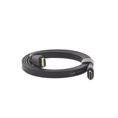 Cable HDMI 2.0 Plano de 1.5 Metros (4.92 Pies) / 4K@60Hz / HDR / 3D / HEC (Canal Ethernet HDMI) / ARC (Canal de Retorno de Audio / Color Profundo de 48 Bits / Audio de 32 Canales / HDCP / Audio Dolby True HD 7.1 / 18 Gbps / EstaÑado y Triple Blindaje / A