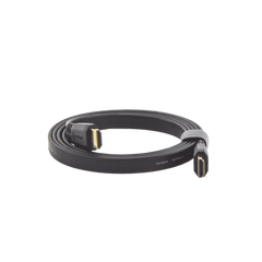 Cable HDMI 2.0 Plano de 1.5 m / 4K@60Hz / HDR / 3D / HEC (Canal Ethernet HDMI) / ARC (Canal de Retorno de Audio / Color Profundo de 48 bits / Audio de 32 canales / HDCP /Audio Dolby True HD 7.1 / 18 Gbps / Estañado y Triple Blindaje / Anti Interfer