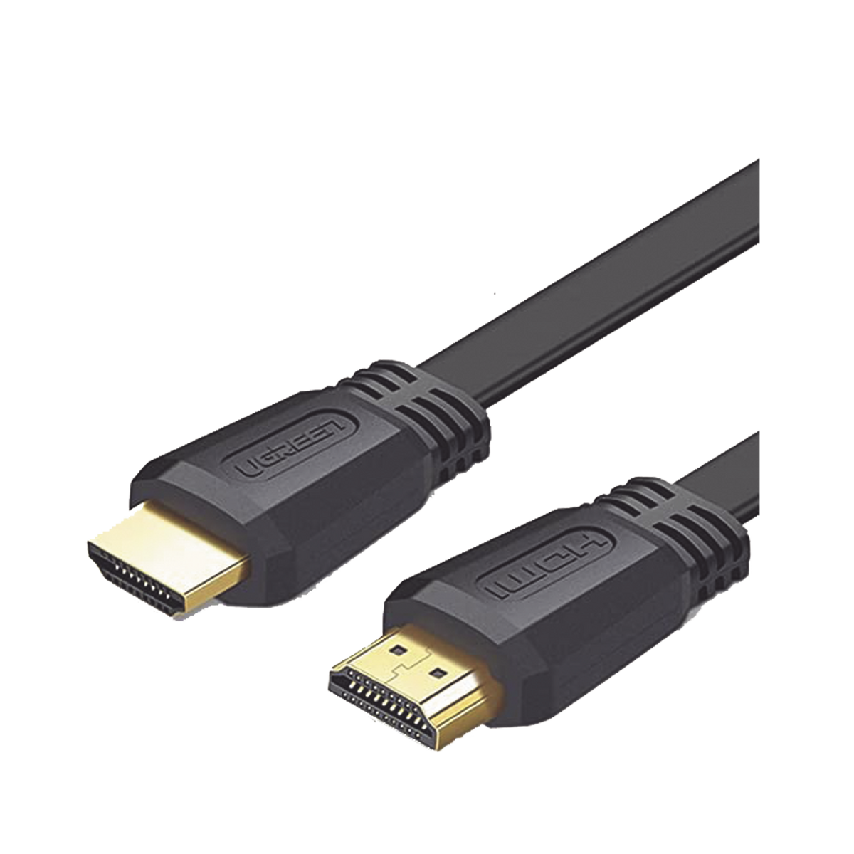 Cable HDMI 2.0 Plano de 1.5 Metros (4.92 Pies) / 4K@60Hz / HDR / 3D / HEC (Canal Ethernet HDMI) / ARC (Canal de Retorno de Audio / Color Profundo de 48 Bits / Audio de 32 Canales / HDCP / Audio Dolby True HD 7.1 / 18 Gbps / EstaÑado y Triple Blindaje / A