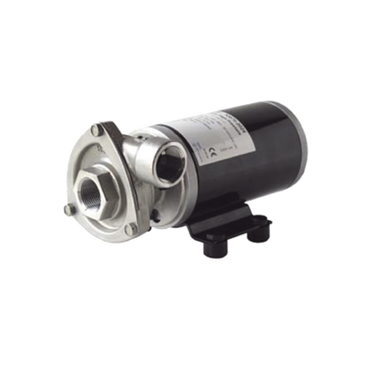 Bomba centrifuga Cyclone de alta presión a 12 Vcd, caudales de 21 GPM, presión máxima de 17 psi, en acero inoxidable