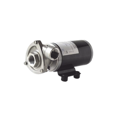 Bomba centrifuga Cyclone de alta presión a 12 Vcd, caudales de 21 GPM, presión máxima de 17 psi, en acero inoxidable