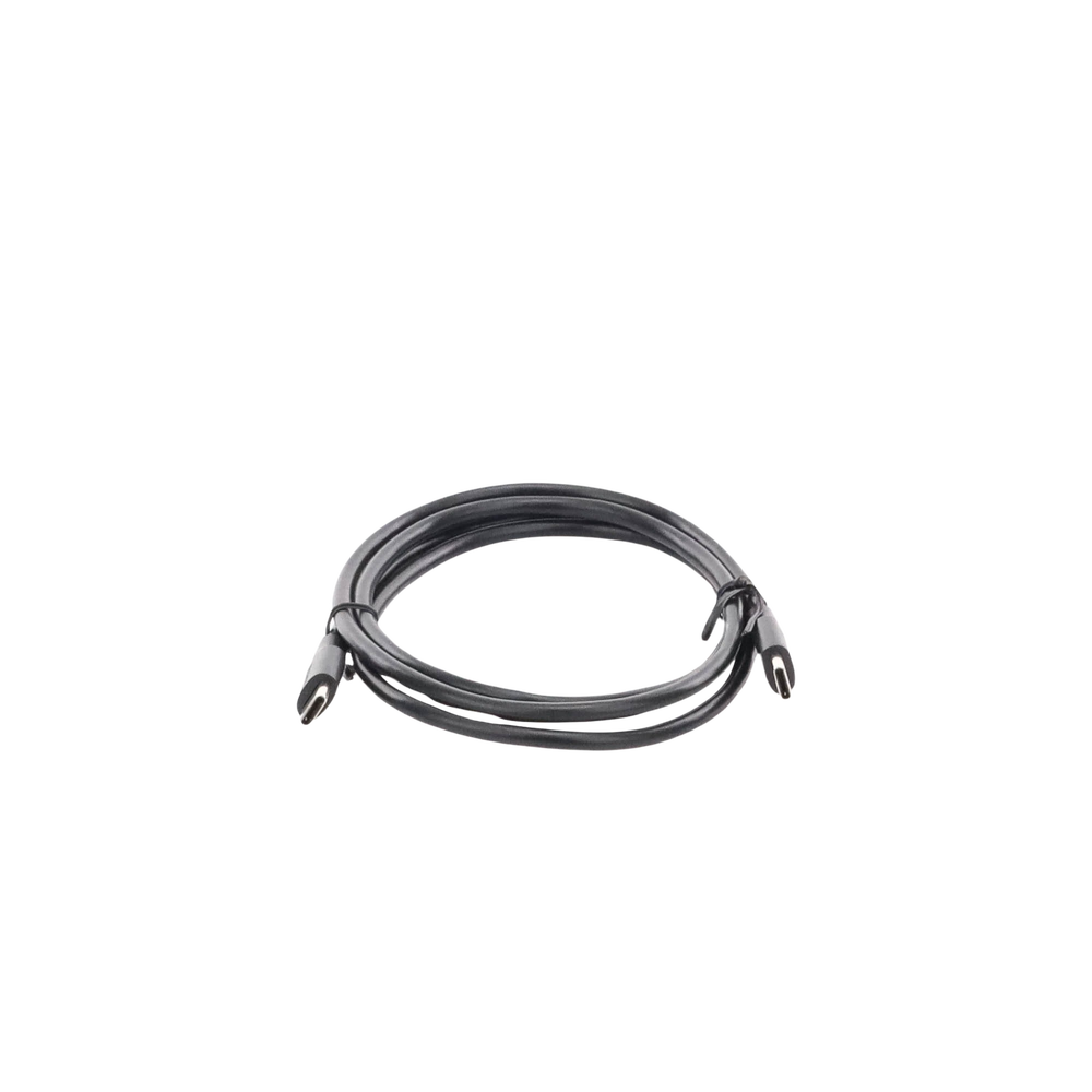 Cable USB-C a USB-C | 1 Metro | Carga Rápida de hasta 60W | Transferencia de datos de 480 Mbps | PD3.0 | QC 4.0/3.0/2.0 | FPC | AFC | Duradero y Flexible| Caja ABS | Cubierta de TPE | Color Negro.