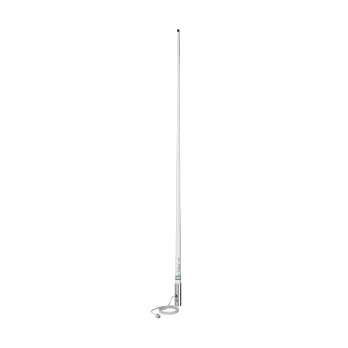 Antena Marina base en banda VHF de 1.2 metros de 3 dB de ganancia a 50 Watts.