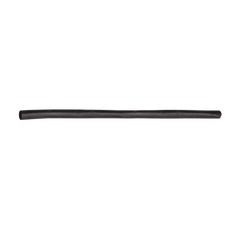 Tubo Termoencogible (Termofit) Negro de 1.2 m, 1" de Diámetro, Reduce de 2:1, Poliolefina.
