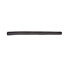 Tubo Termoencogible (Termofit) Negro de 1.2 m, 3/32" de Diámetro, Reduce de 2:1, Poliolefina.