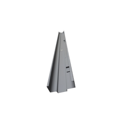 Jamba de contra galvanizada 7' 0", 5 3/4" con preparación para pestillo izquierdo