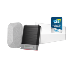 KIT Amplificador de Señal Celular, HOME COMPLETE | Mejora la Señal Celular de todos los Operadores | Cubre áreas en interior de hasta 1200 m² con 4 antenas