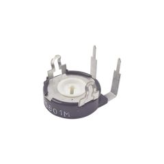 Potenciómetro de Cermet, 25 k Ohm, 0.25 Watt, 15 mm, Ajuste Vertical.