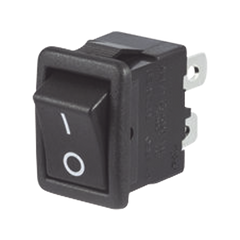 Interruptor Rocker DPST On-Off,  250 Vca.,10 Amp.,