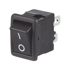 Interruptor Rocker DPST On-Off,  250 Vca.,10 Amp.,