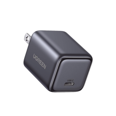 Cargador Mini de 30W | 1 USB-C de Carga Rápida | Tecnología GaN II | Carga Inteligente | Múltiple Protección | Mayor Eficiencia Energética | Tamaño Compacto.