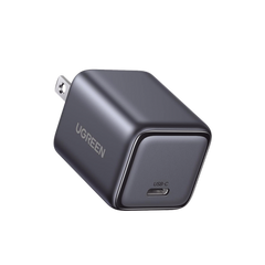 Cargador Mini de 30W | 1 USB-C de Carga Rápida | Tecnología GaN II | Carga Inteligente | Múltiple Protección | Mayor Eficiencia Energética | Tamaño Compacto.