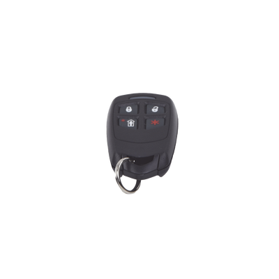 Control remoto tipo llavero de 4 botones con LED / Batería de Larga Duración 3-5 años