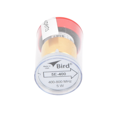 Elemento de 5 Watt en Línea 7/8" para Wattmetro BIRD 43 en Rango de Frecuencia de 400 a 800 MHz.