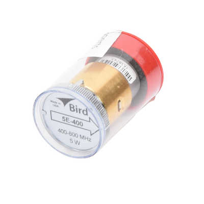 Elemento de 5 Watt en Línea 7/8" para Wattmetro BIRD 43 en Rango de Frecuencia de 400 a 800 MHz.