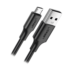 Cable USB-A a Micro USB | 1 Metro (3.28 Pies) | Tecnología de Carga Rápida Qualcomm / QC 3.0/2.0 | Recarga hasta 18W | Transmisión de Datos hasta 480Mbps | Tecnología de Carga Segura | Hasta 5,000 Flexiones | ABS y PVC de Alta Duración