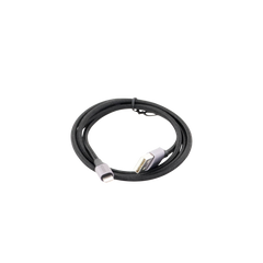 Cable USB-A a Lightning | 1 Metro (3.28 Pies) | Certificado MFi | Carga Rápida 5V/2.4 A | 480 Mbps | Conector C94 | Adecuado para iPhone, iPad y iPod | Protección Integrada | Caja de Aluminio | Nylon Trenzado | Color Negro