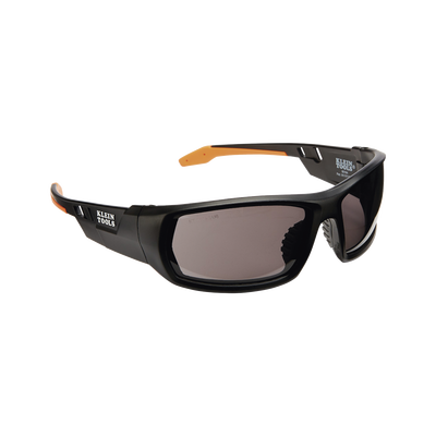 Gafas de seguridad profesionales, marco completo, cristales grises