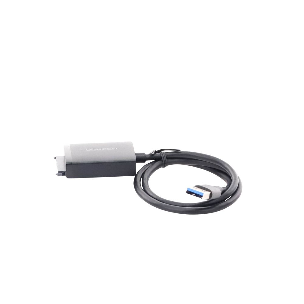 Adaptador USB 3.0 a SATA III | Compatible con Disco Duro HDD y SSD de 2.5" y 3.5" de hasta 12 TB | Velocidad USB 3.0 de hasta 5 Gbps | Alta Velocidad con UASP & TRIM | Cable de 50 cm.
