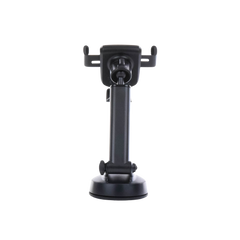 Soporte de Celular para Automóvil con Ventosa / Diseño de Sujecion en Triangulo / Ajustable 270° / Rotable / Estirable / Amplia Compatibilidad con dispositivos de 4'' a 7'' / Color Negro