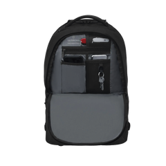 Mochila VX Sport EVO con Ruedas, Mango Telescópico y Correas al Hombro. Fabricada en Poliéster Negro repelente al Agua. Backpack on Wheels.