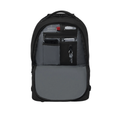 Mochila VX Sport EVO con Ruedas, Mango Telescópico y Correas al Hombro. Fabricada en Poliéster Negro repelente al Agua. Backpack on Wheels.