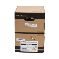 Bobina de Cable de 305 Metros (1000 Pies) UTP Cat6 Riser / Color Blanco / UL, CMR, Probado a 350 Mhz / Para Aplicaciones de CCTV, Redes de Datos, IP Megapixel, Control RS485