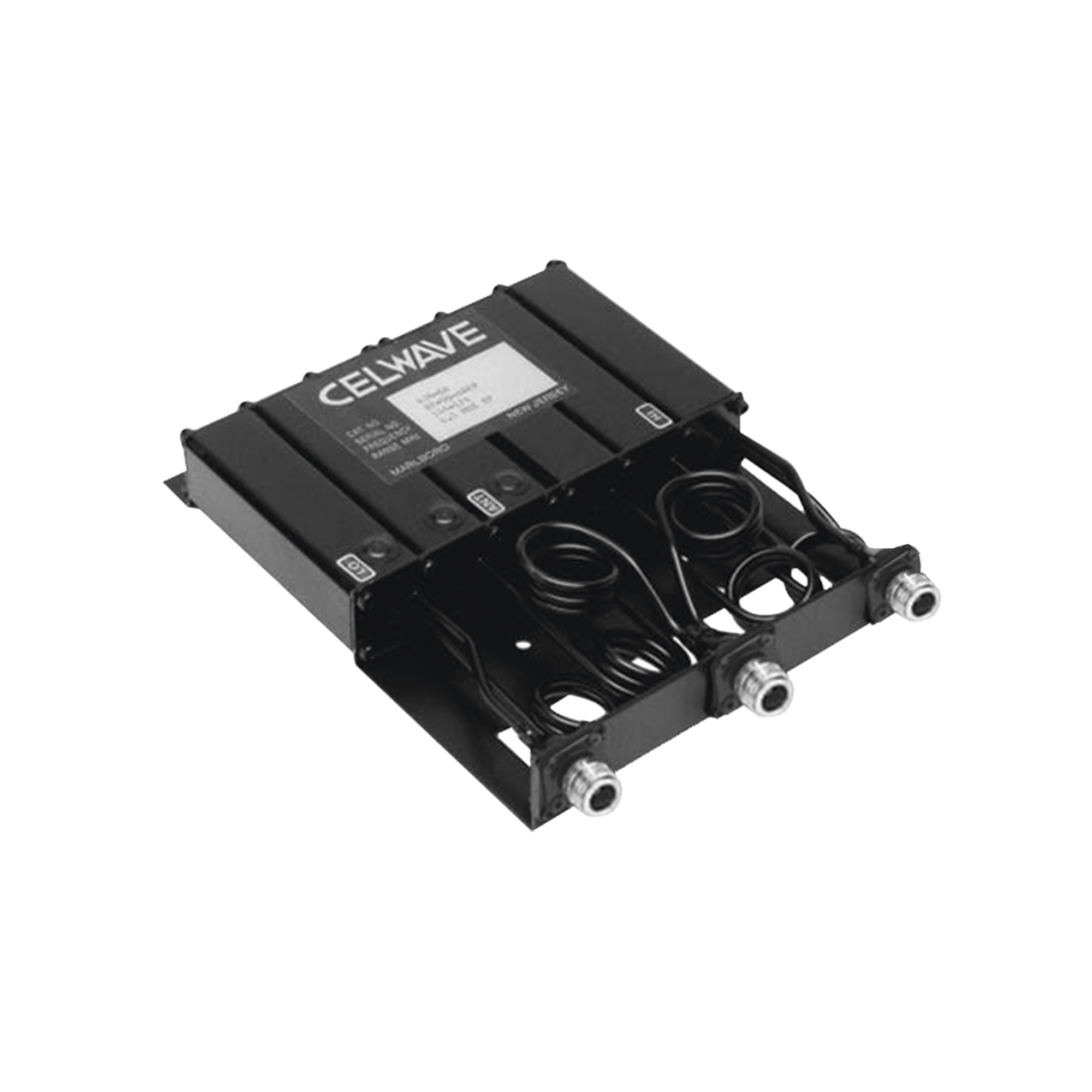 '--DESCONTINUADO--Duplexer Compacto de Rechazo de Banda, 144-154 MHz, 6 Cavidades, 50 Watt, Conectores N Hembra.