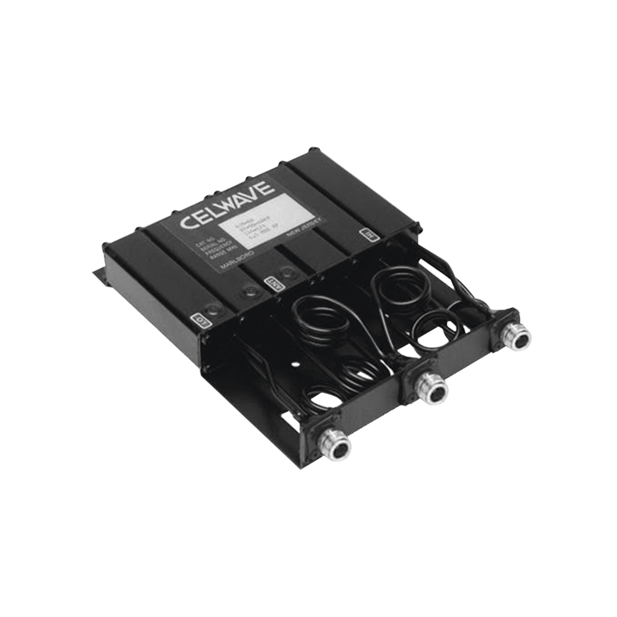 '--DESCONTINUADO--Duplexer Compacto de Rechazo de Banda, 144-154 MHz, 6 Cavidades, 50 Watt, Conectores N Hembra.
