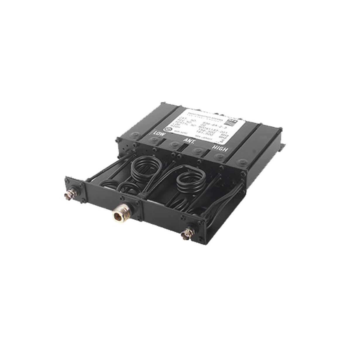 '--DESCONTINUADO--Duplexer Compacto de Rechazo de Banda, 154-164 MHz, 6 cavidades, 50 Watt.