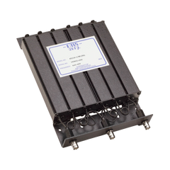 Duplexer Compacto de Rechazo de Banda, 440-490 MHz, 4.6 a 6 MHz Sep. Tx-Rx, 50 Watt, BNC Hembra.