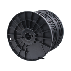 Bobina de 305 Metros (1000 Pies) Cat5e con Gel para Exterior, Color Negro, para Aplicaciones en Sistemas de Redes de Datos y Cableado Estructurado. Uso Intemperie.