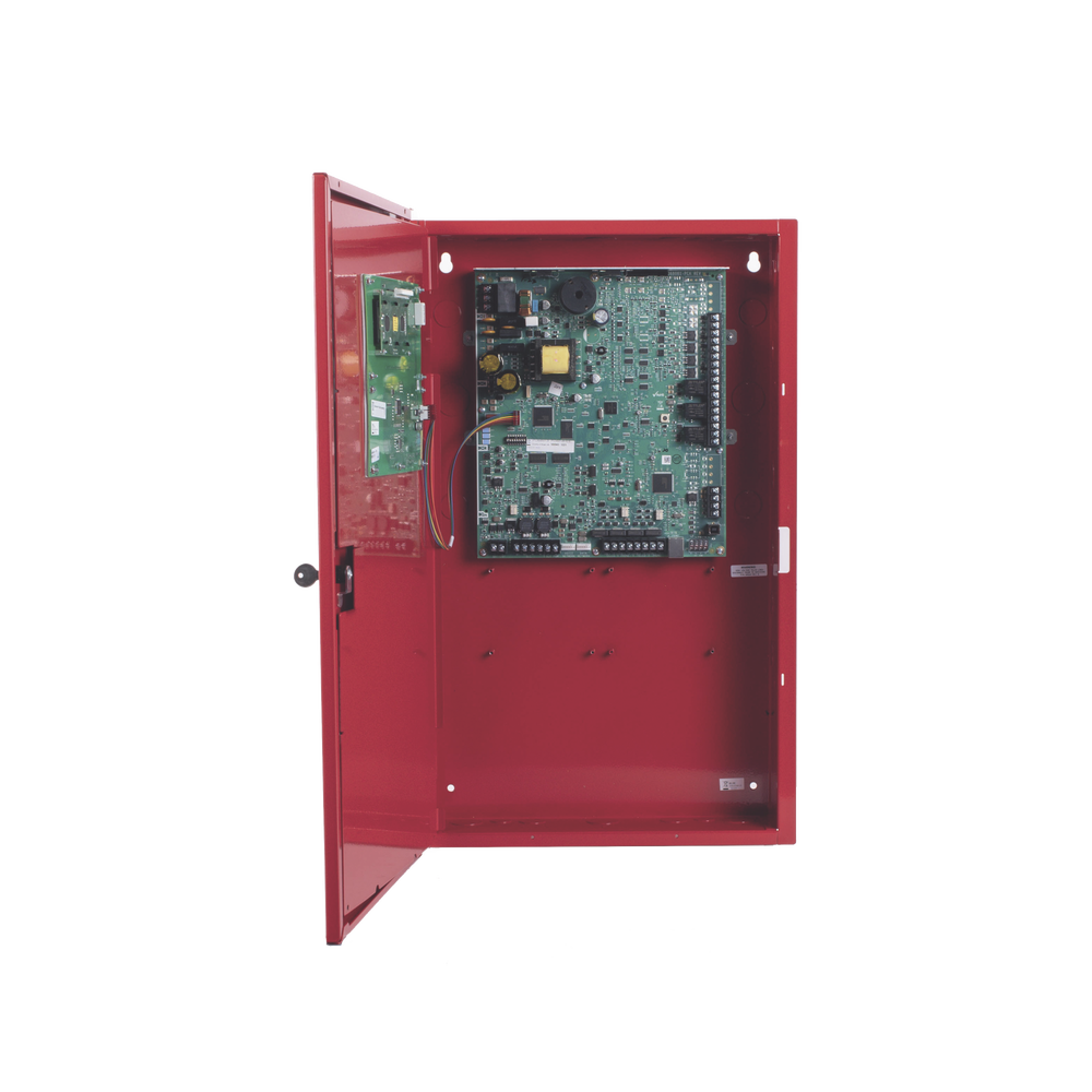 Panel de Detección de Incendio / Direccionable / Hasta 198 Puntos / 99 Detectores y 99 Módulos con Tecnología SK / 127 Dispositivos en Cualquier Combinación con Tecnología SD
