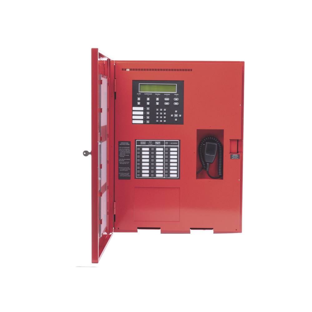 Panel de Detección de Incendio / Direccionable / Sistema de Notificación por Voz Integrado / Hasta 1110 Puntos con Tecnología SK / Hasta 635 con Tecnología SD