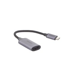 Cable Adaptador USB C a HDMI 4K@60Hz / Convertidor Thunderbolt 3 / Caja de Aluminio / HDMI V2.0 / 3D / Longitud del cable 10cm