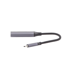 Cable Adaptador USB C a HDMI 4K@60Hz / Convertidor Thunderbolt 3 / Caja de Aluminio / HDMI V2.0 / 3D / Longitud del cable 10cm